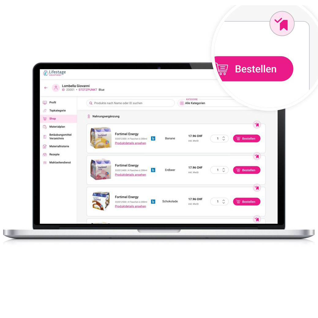 Optimierte Versorgung dank neuer digitaler Lösung für künstliche Ernährungstherapien