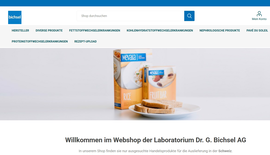 Online-Shop for metabolism products